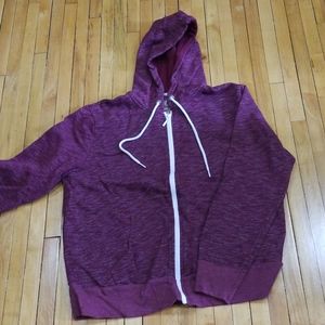 Faded Glory Women's Zip-up Sweatshirt XL